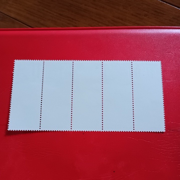  unused stamp 62 jpy ×5 sheets Uma to Bunka series . map folding screen 