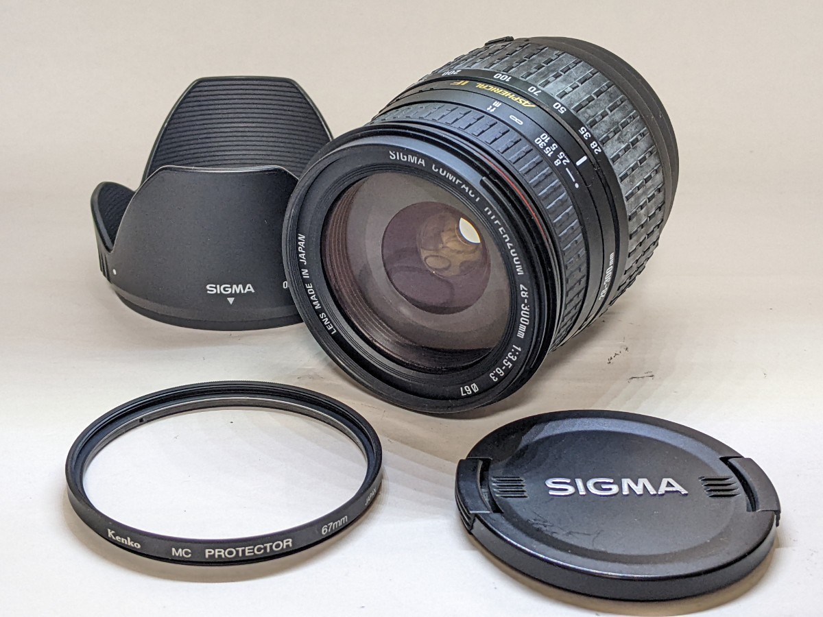 ★光学極上品★ SIGMA シグマ COMPACT HYPER ZOOM 28-300mm F3.5-6.3 キャノン用 #22#r#A1089_画像1