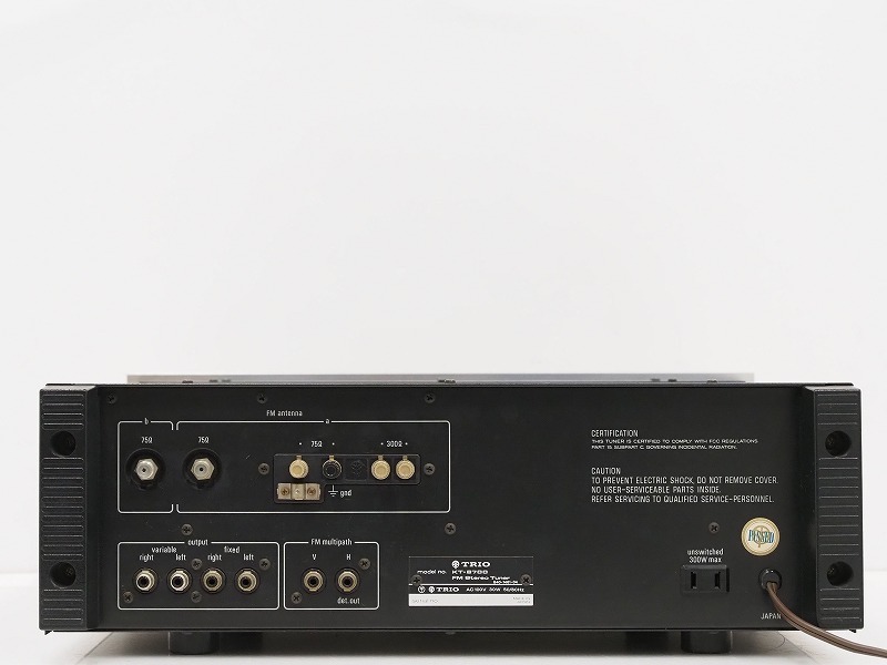 ■超美品！完動品！TRIO トリオ 超弩級フラッグシップモデル KT－9700  FM専用チューナーの画像5