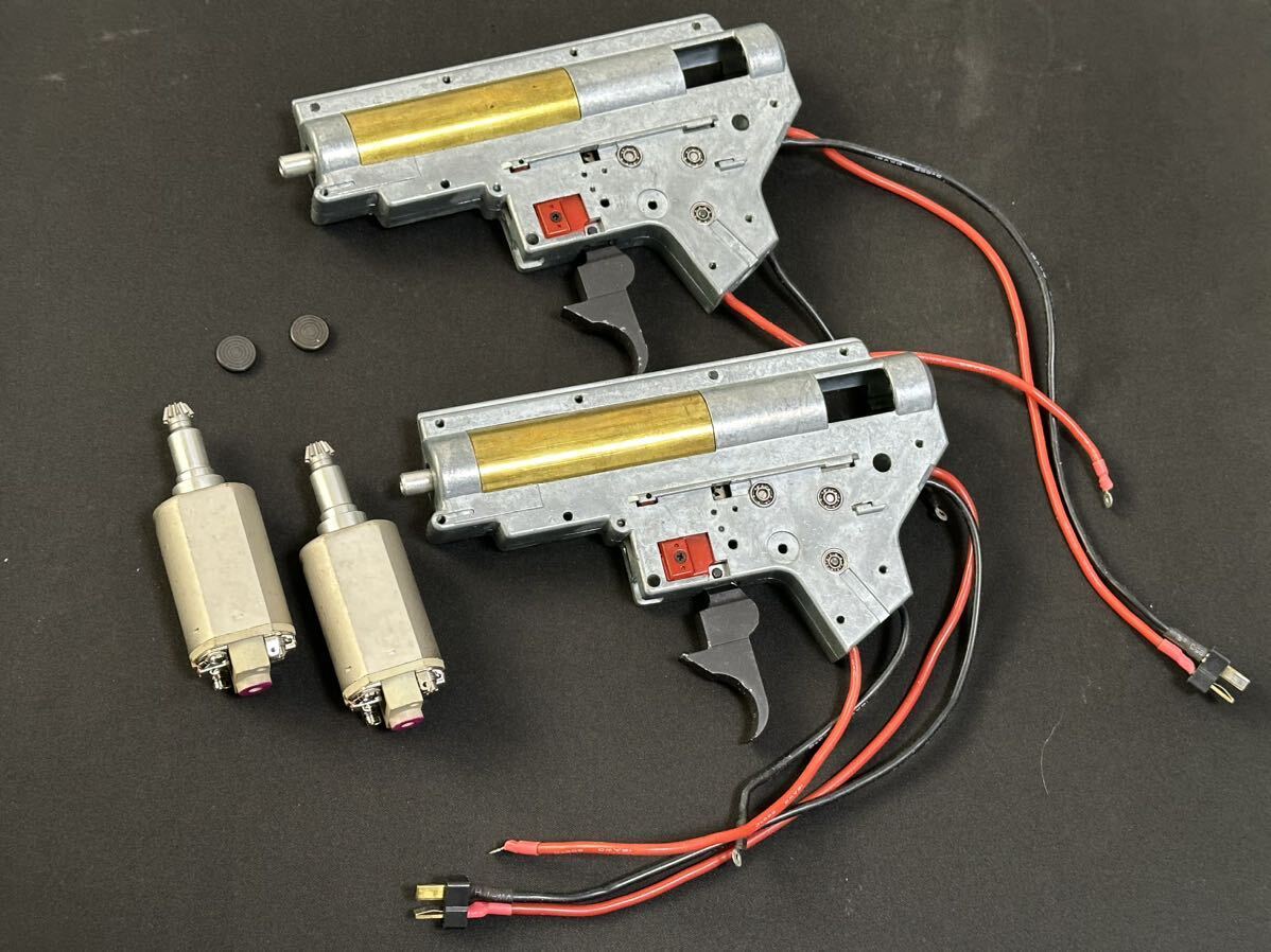 G&P M249 electric gun for ver.2(M4 type ) mechanism box + motor set search : light machine gun /LMG/MINIMI/ Mini mi