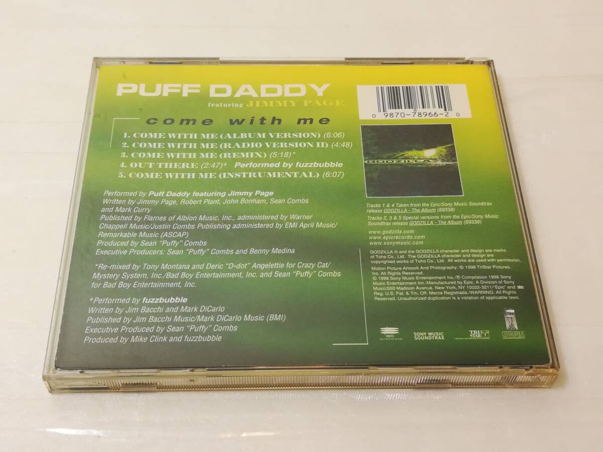 HIPHOP,R&B PUFF DADDY - COME WITH ME REMIX INST CD