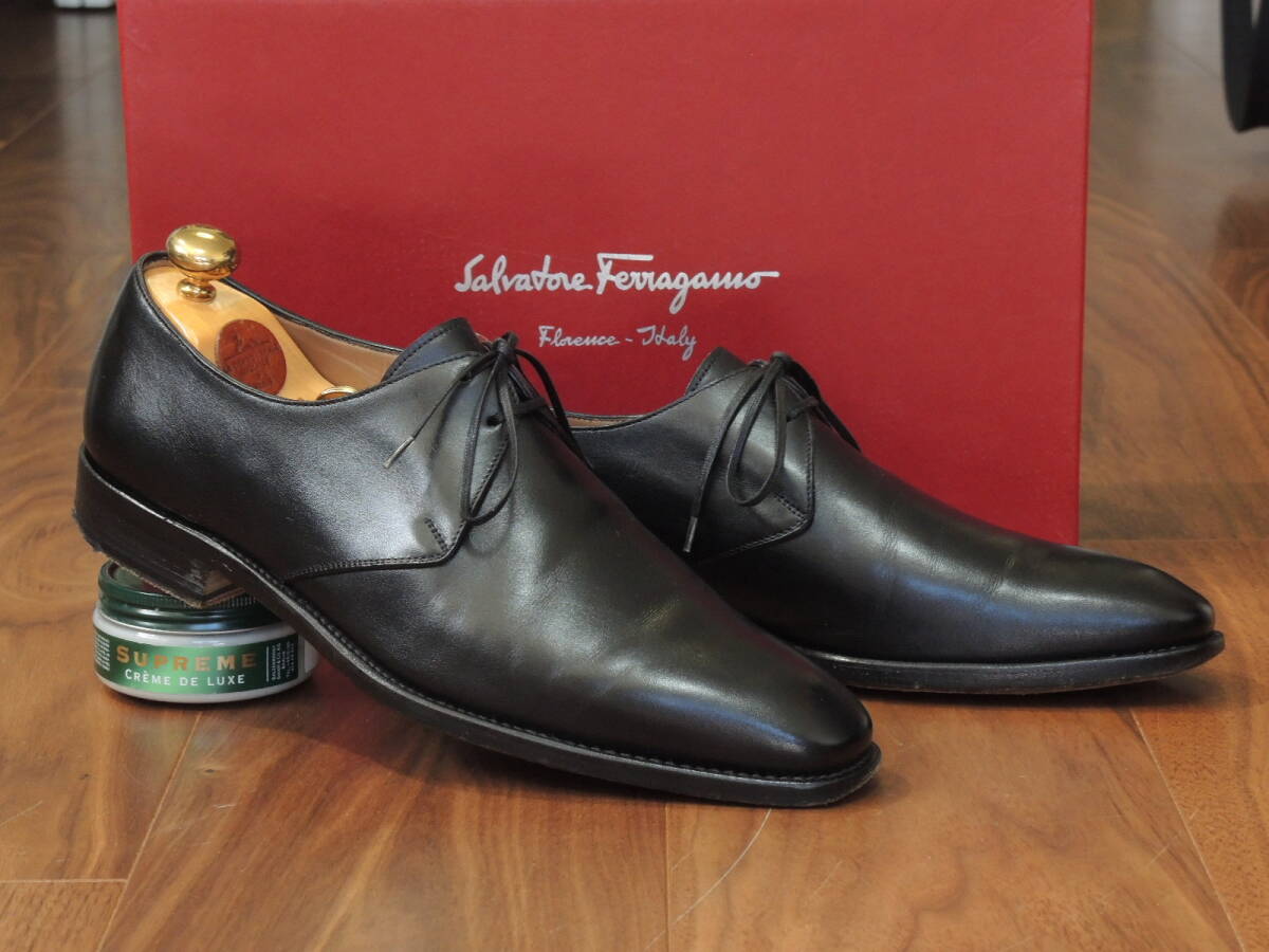 * finest quality beautiful goods 22 ten thousand jpy Ferragamo Ferragamo. high-end brand to lame  The 7.5 EE TRAMEZZA John Lobb . same etc. appraisal . boast of high k.li tea 