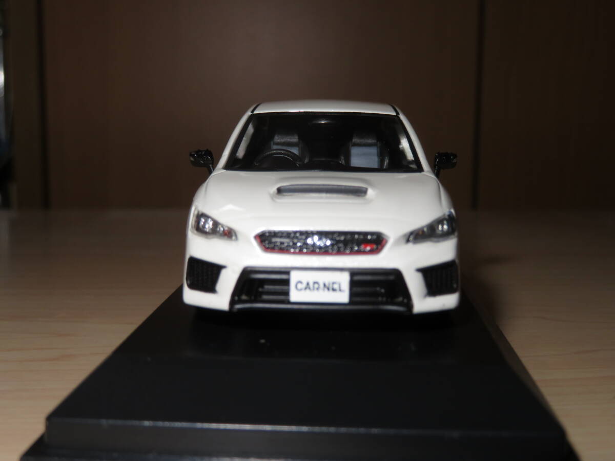 ◆CAR-NEL：1/43 スバル WRX STI Type RA-R VAB 2018 クリスタルホワイト 白 1 of 300 pcsの画像5