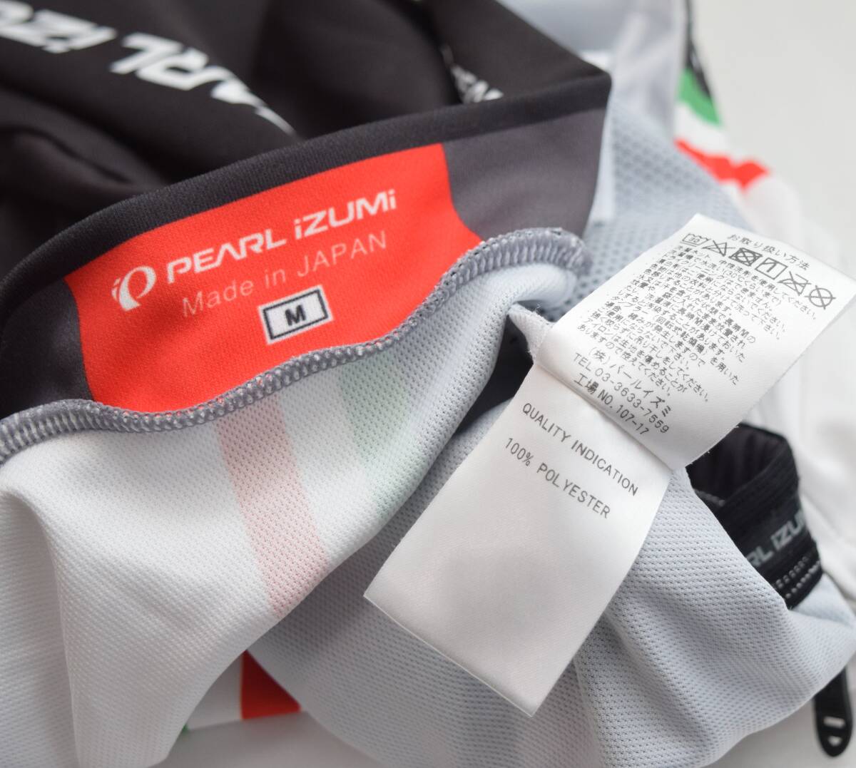 日本製 定価11880円 PEARL IZUMI パールイズミ サイクルジャージ シャツ ロードバイク ウエアの画像7