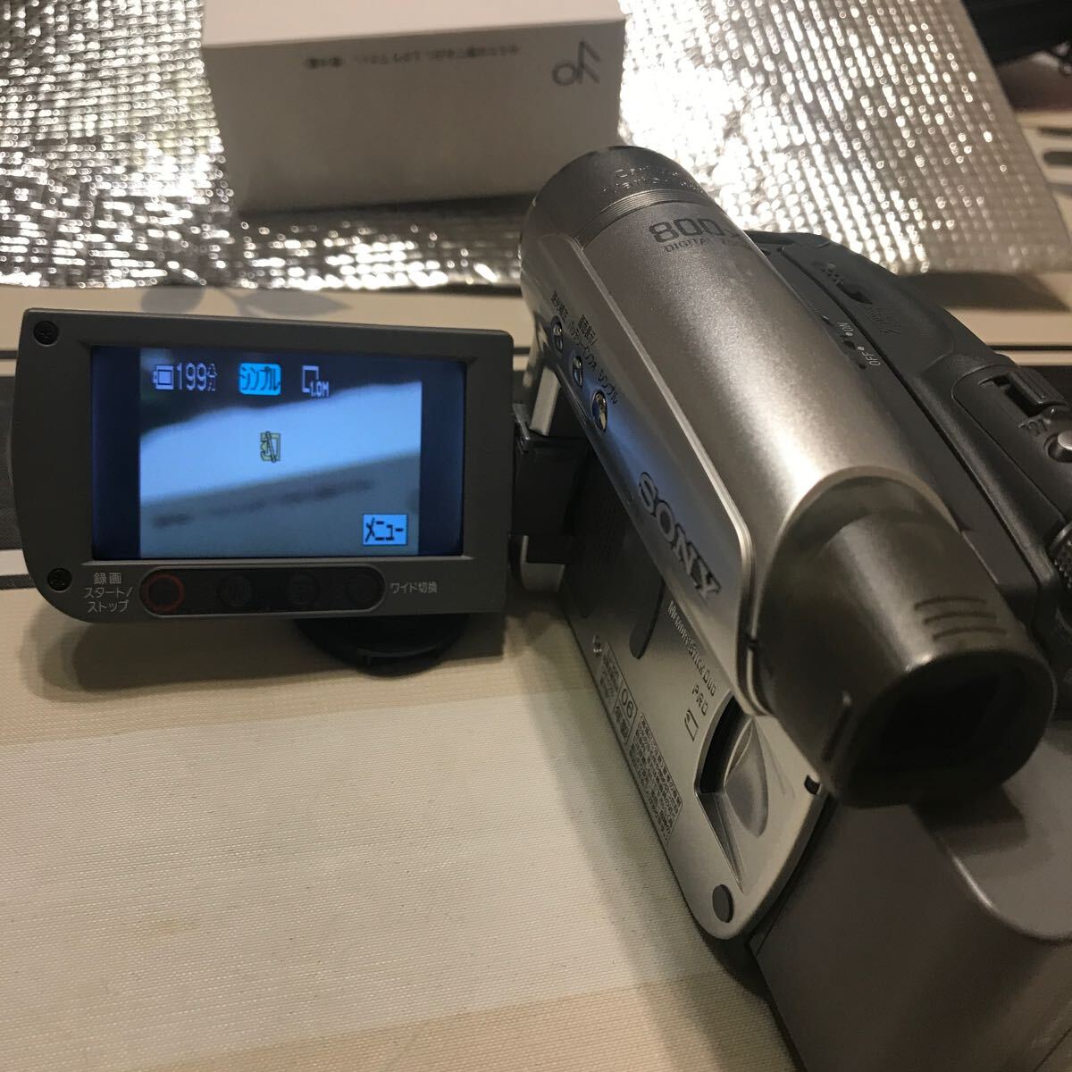 SONY デジタルビデオカメラ Handycam DCRーHC46 の画像5