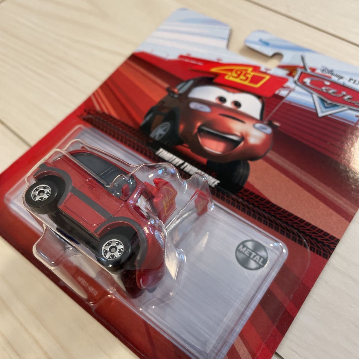 マテル カーズ TIMOTHY TWOSTROKE マックイーンファン ティモシー ツーストローク 95 MATTEL CARS ミニカー キャラクター カーの画像9