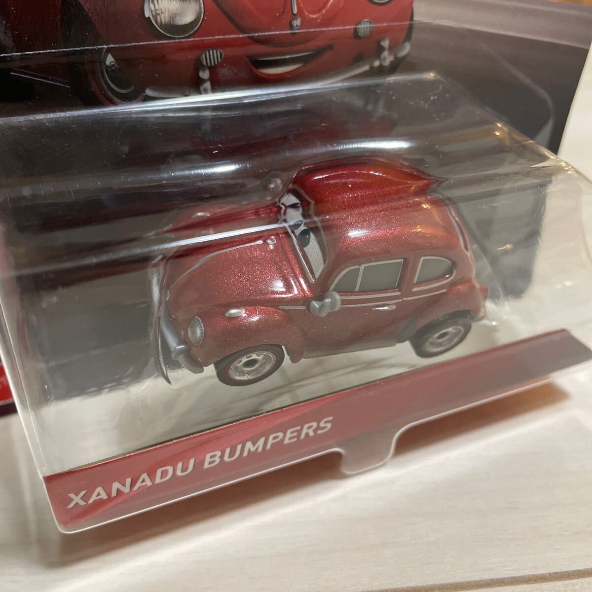 マテル カーズ XANADU BUMPERS ザナドゥ バンパース MATTEL CARS ミニカー キャラクターカー コッターピン 酒場 ワーゲン ビートル_画像4