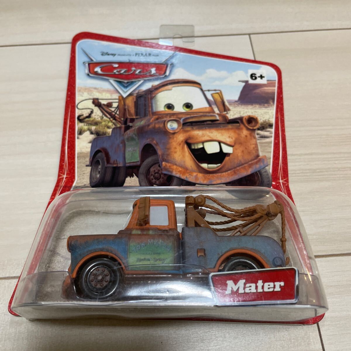 マテル カーズ メーター MATER MATTEL CARS ミニカー キャラクターカー 砂漠カードの画像1