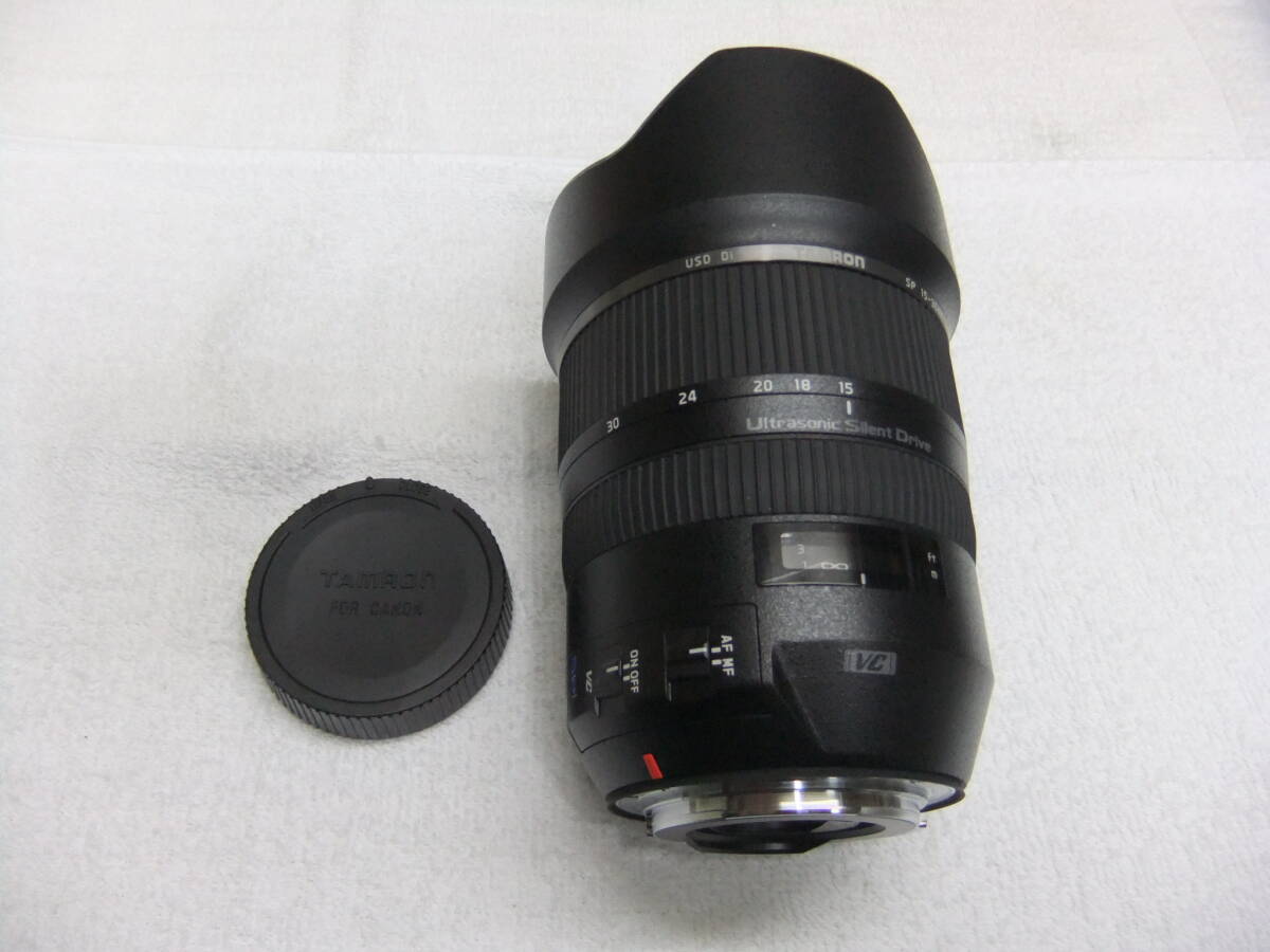 美品 タムロン TAMRON 広角ズームレンズ SP 15-30mm F2.8 Di VC USD キヤノン用 フルサイズ対応 A012 カビ,クモリなしの画像1