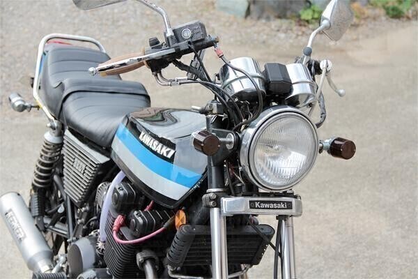 【253】汎用 デカヨーロピアン ウインカー 人気 スモーク 4個セット デカヨーロピ ゼファー400χ Z400FX ZRX400 バリオス GPZ_画像3