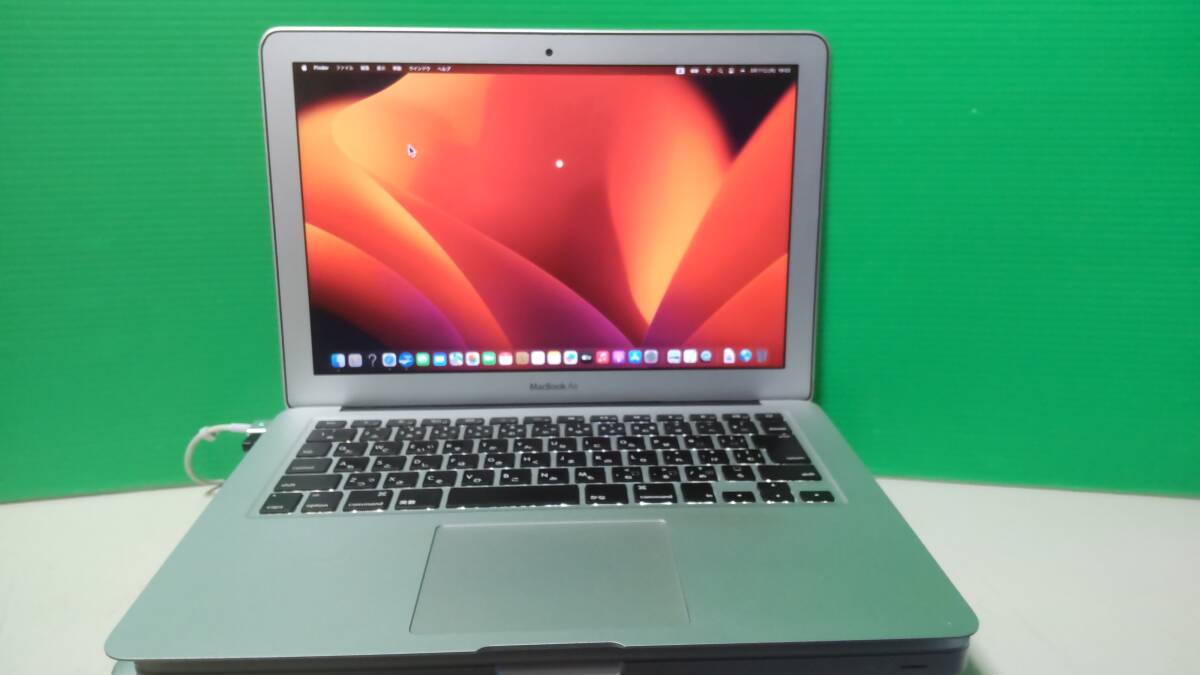 Macbook Air 13インチ A1466 メモリ4GB SSD128GB (高速M.2 NVMe) 新品 MacOS最新 Sonoma14.4の画像1