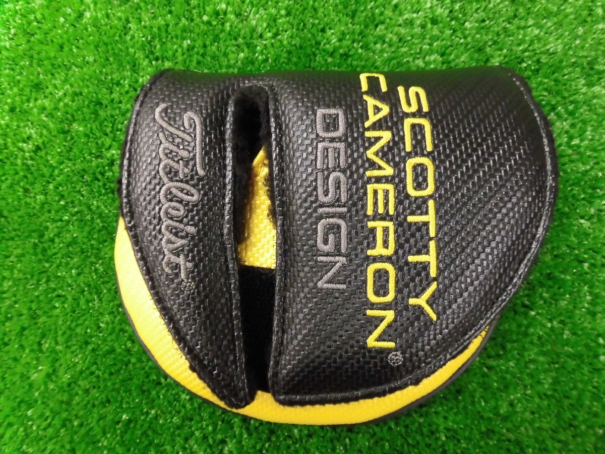 中古美品 SCOTTY CAMERON スコッティキャメロン 　2022年モデル PHANTOM X 5.5 ファントムX 5.5 33インチ ヘッドカバー付き_画像9