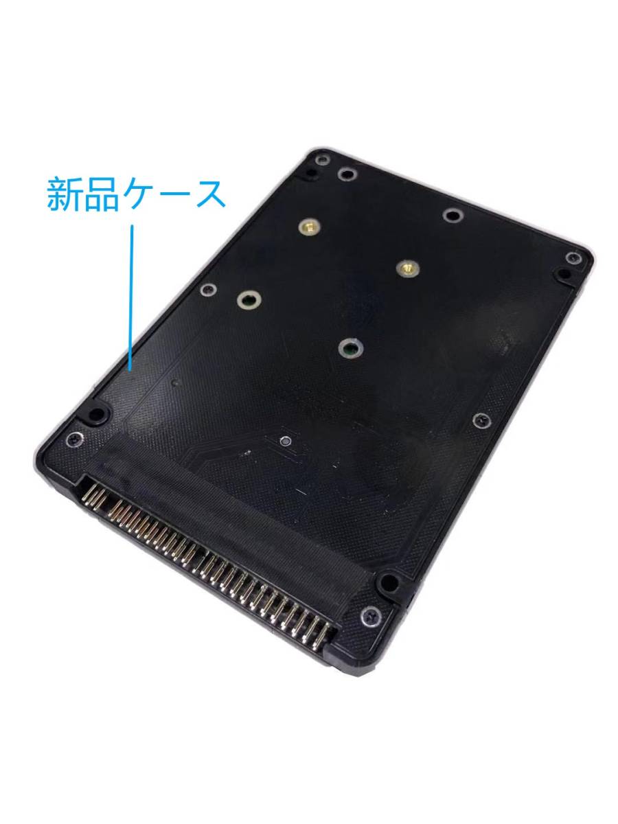 新品ケース使用 2.5インチ ノートパソコン用　IDE 44 Pin 内蔵ハードディスク 32GB SSD 1台 _画像2
