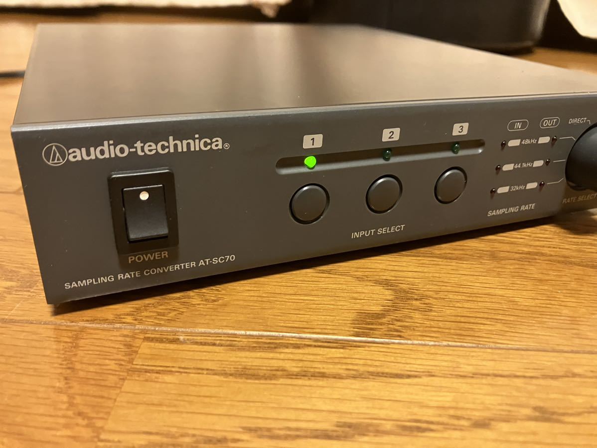 Audio technical SAMPLING RATE CONVERTER AT-SC70 【初期動作確認済】の画像3