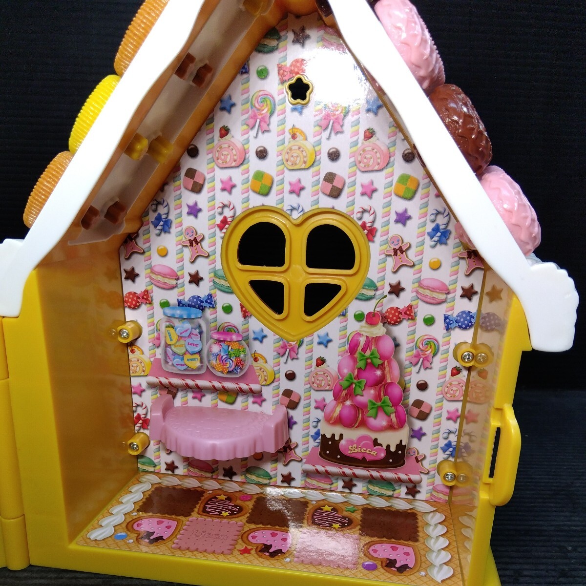 タカラトミー Licca リカちゃんのおかしのおうち スウィーツデコラハウス 着せ替え人形 お家 建物 ハウス おままごと ごっこ遊びの画像2
