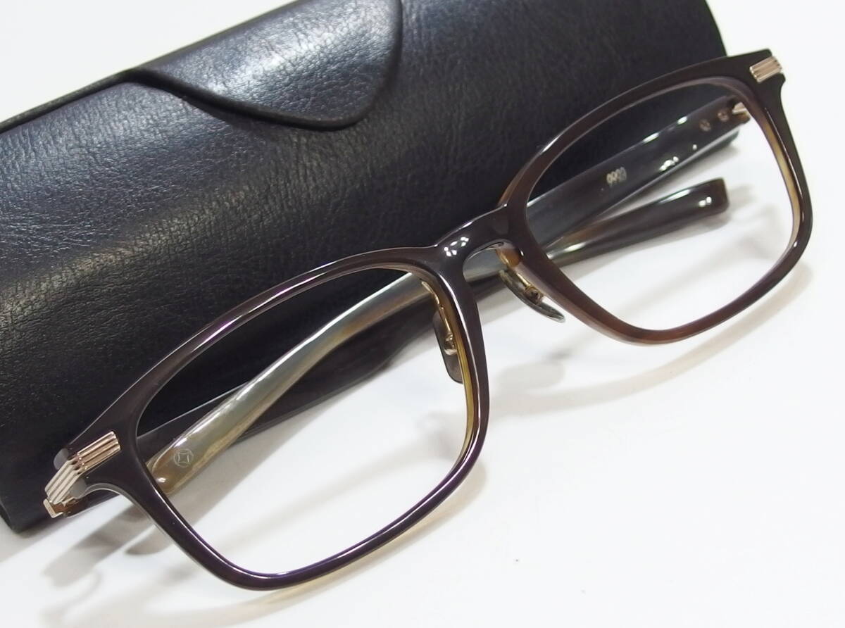 [ price . negotiations welcome ][ rare out of print * four na in z*999,9] popular NPN-11BF Buffalo horn glasses *2015]