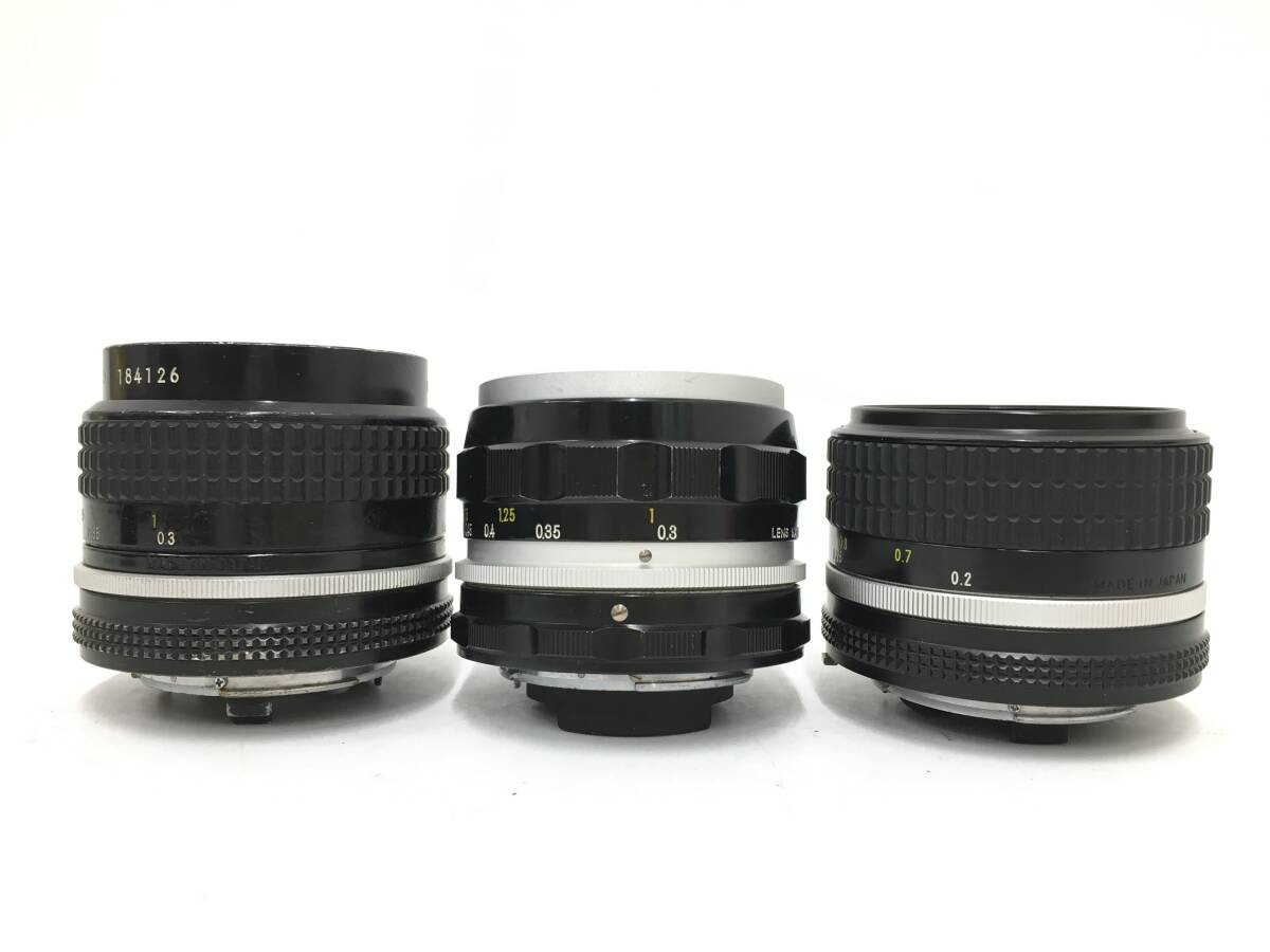 ☆ Nikon カメラレンズ まとめ 1 ☆ NIKKOR 28mm 1:2.8 + NIKKOR-S Auto 1:2.8 f=35mm 他1本 ニコン_画像6