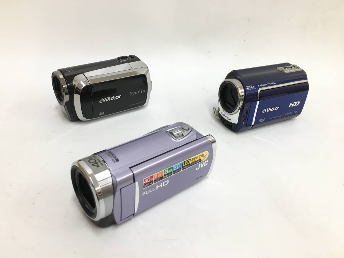 ☆ デジタルカメラ ビデオカメラまとめ 1 ☆ Victor Everio ×3 + FUJIFILM Fine Pix S9100 他カメラ4台_画像7