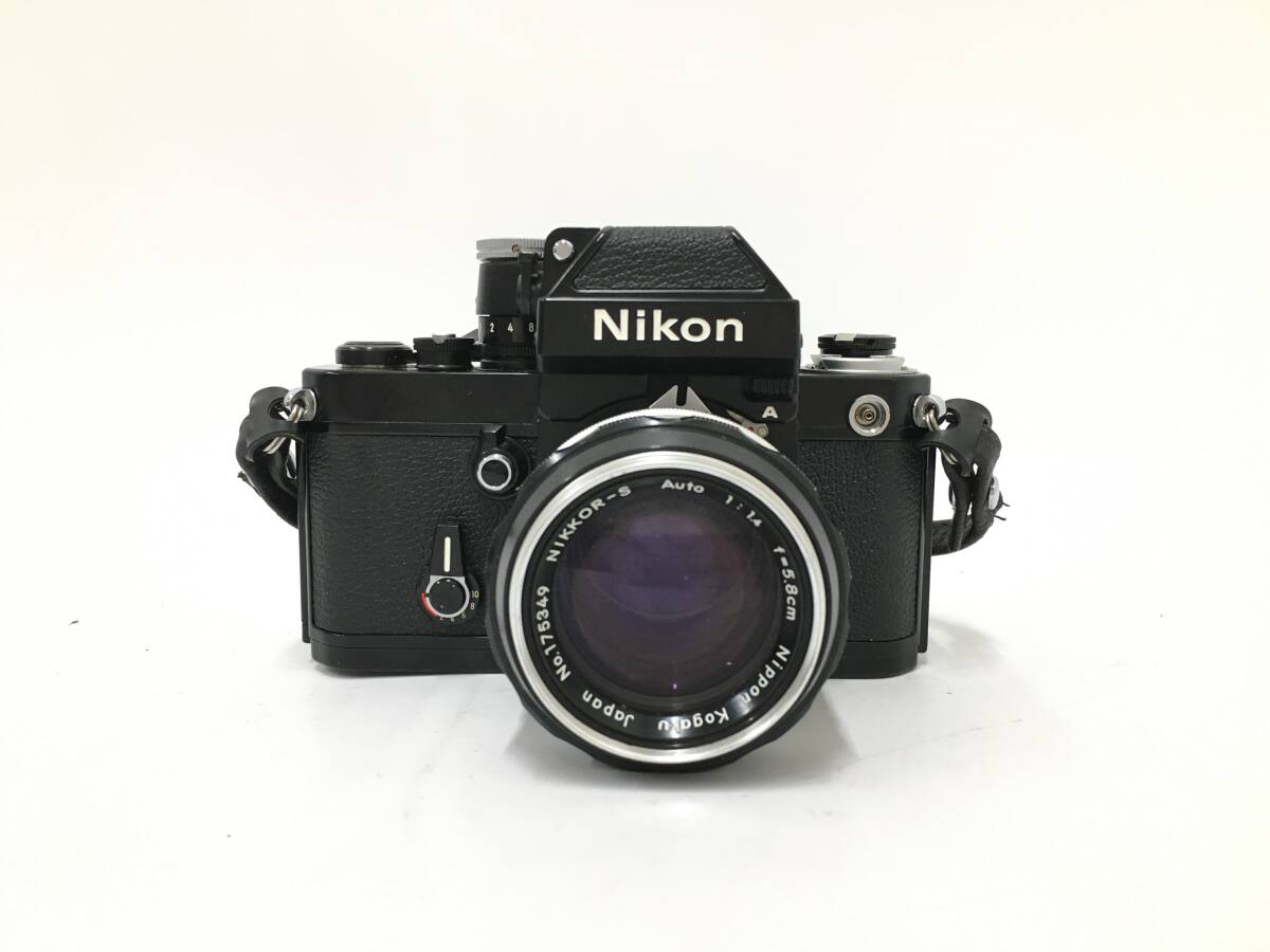 ★ Nikon F2 A + NIKKOR-S Auto 1:1.4 f=5.8cm ★ ニコン フィルム一眼レフカメラ_画像2