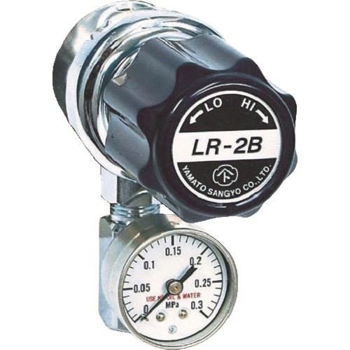 ヤマト ガス調整器 分析機用ライン圧力調整器 ＬＲ－２Ｂ Ｌ９タイプ 真鍮 [LR2BRL9TRC]