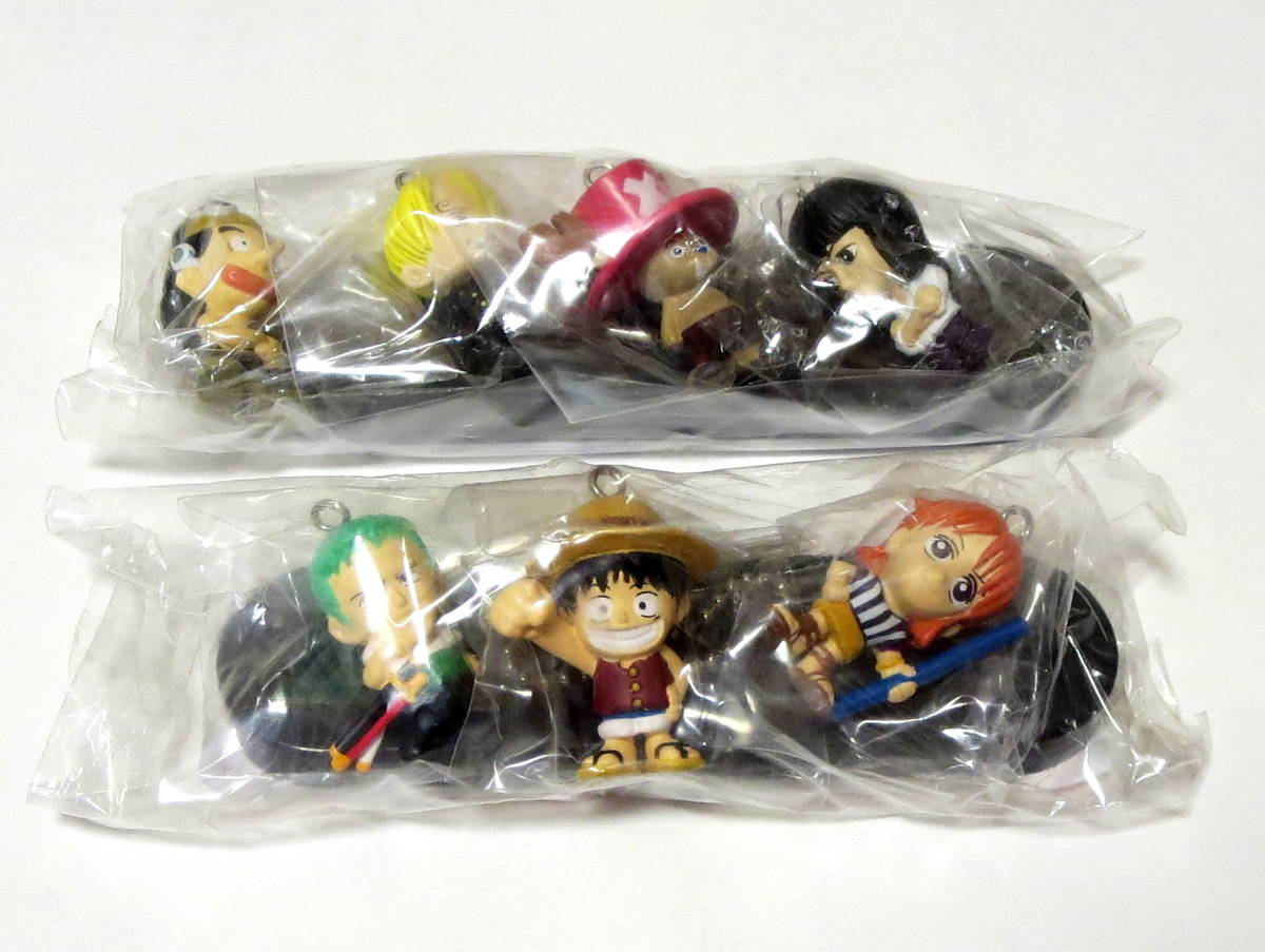 ONE PIECE ワンピース ずらっとルフィ海賊団 フィギュア 全7種セット 特典 非売品 ルフィ ナミ ゾロ ロビン チョッパー サンジ ウソップ_画像1