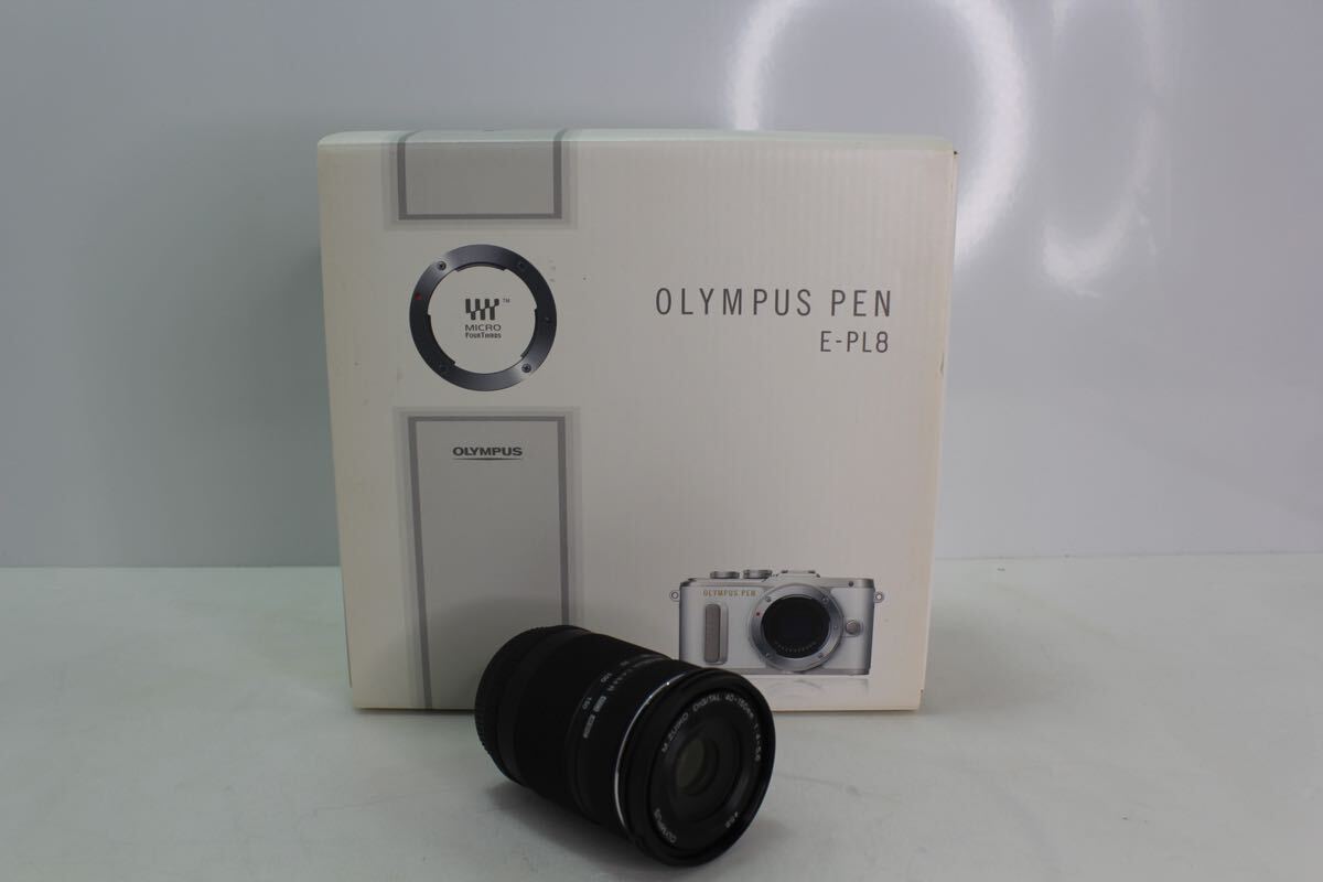 ☆♪ OLYMPUS PEN オリンパス ペン E-PL8レンズ ストロボ デジタルカメラ_画像1