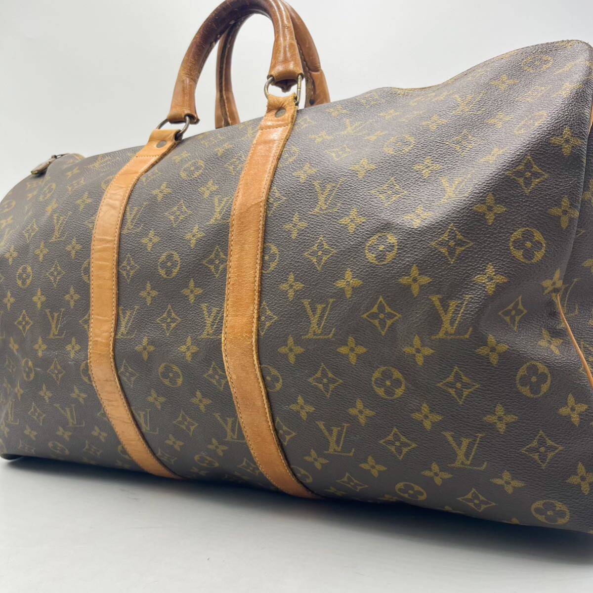 ルイヴィトン LOUISVUITTON ボストンバッグ 旅行カバン キーポル55 USA モノグラム ビトン ビィトン