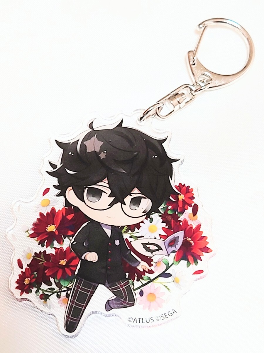  Persona 5 The * Royal ...... acrylic fiber key holder Amemiya lotus 