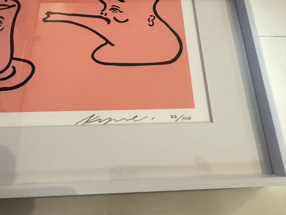 【模写】 KYNE NONCHELEEE Untitled 版画 53.9 × 64.1 cmの画像4
