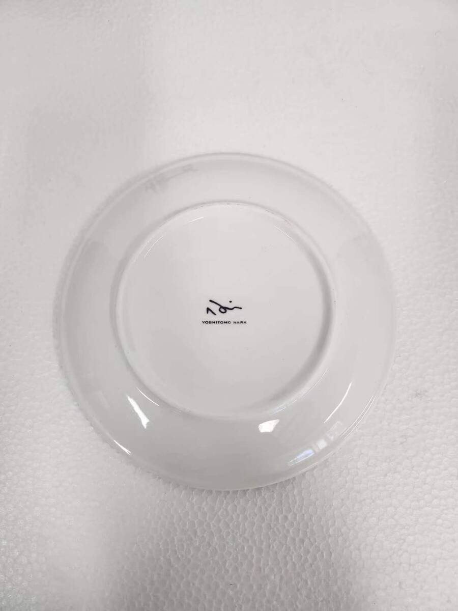[ факсимиле ] Nara прекрасный .Yoshitomo Nara Ceramic украшение тарелка PLATE Diam. 20CM #1