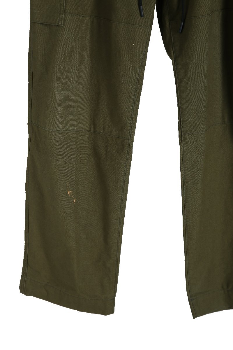 N/07 エヌゼロナナ / 23SS MILITARY TROUSERS M47 / LIGHT-WEIGHT DUCK (OLIVE) / FREE SIZE / BLACK パンツ devoa incarnation artefactの画像3