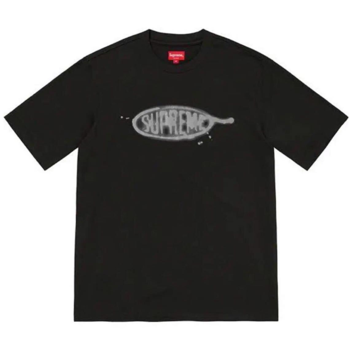 22SS Supreme Ink Blot S/S Top BLACK M Tシャツ Tee シュプリーム