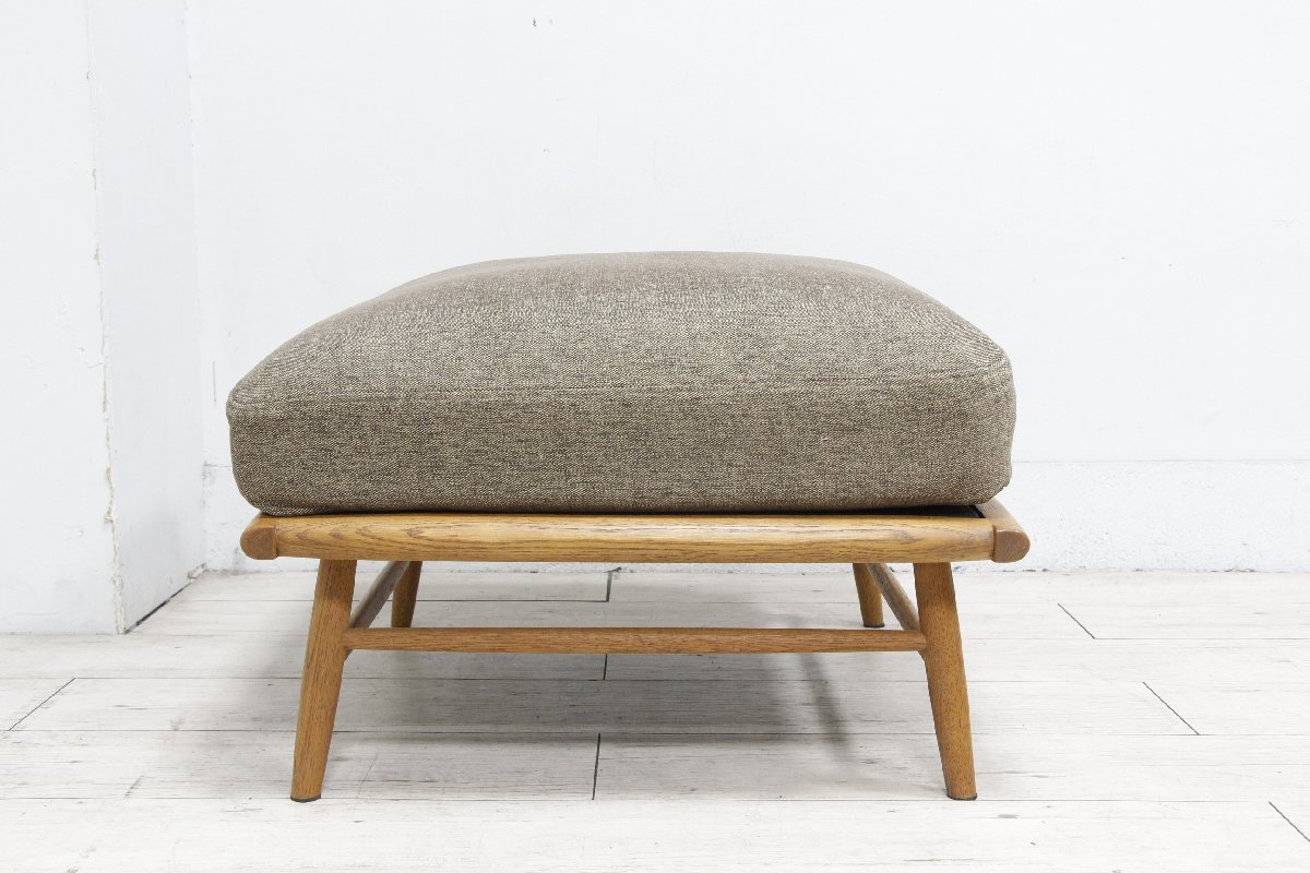 ☆展示極美品☆MOMO NATURAL モモナチュラル 3人掛けソファ CLOUD SOFA 3P+OTTOMAN SET オットマン付 20万の画像10