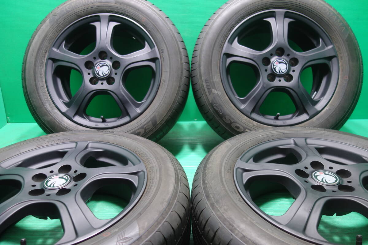 L1055-21 送料無料 185/65R15 サマータイヤ 夏 4本セット YOKOHAMA ECOS ES31 8分山 溝たっぷり シエンタ 5H PCD100 現行の画像1