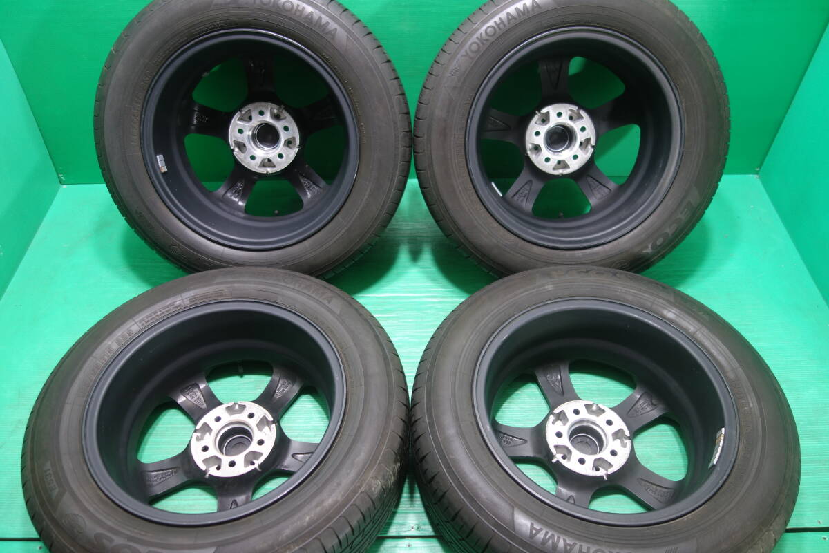 L1055-21 送料無料 185/65R15 サマータイヤ 夏 4本セット YOKOHAMA ECOS ES31 8分山 溝たっぷり シエンタ 5H PCD100 現行の画像8