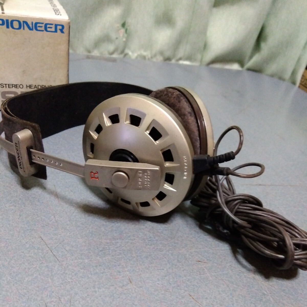 [ Vintage наушники ] вне с коробкой Pioneer/ Pioneer SE-7 не проверка Showa Retro б/у товар 