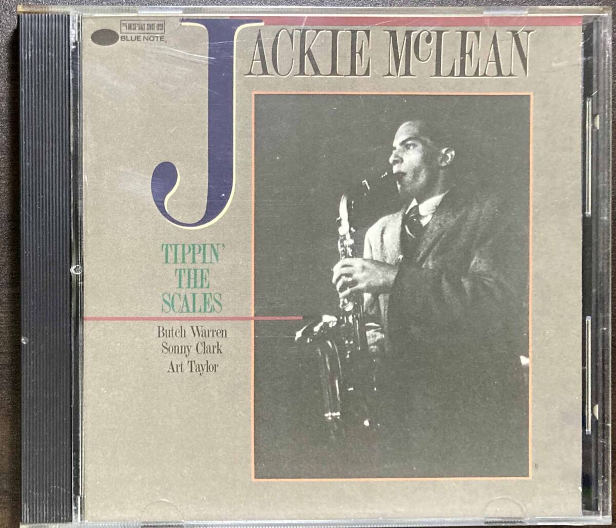 Jackie McLean / Tippin' the Scales 中古CD　輸入盤　BLUE NOTE_画像2