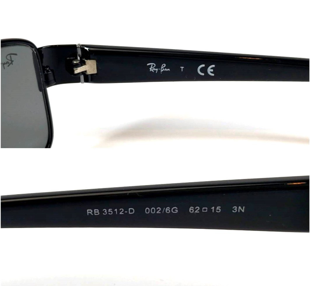 RayBan　レイバン RB 3512-D 002/6G 62□15 3N　サングラス　ケース付き　u535_画像7