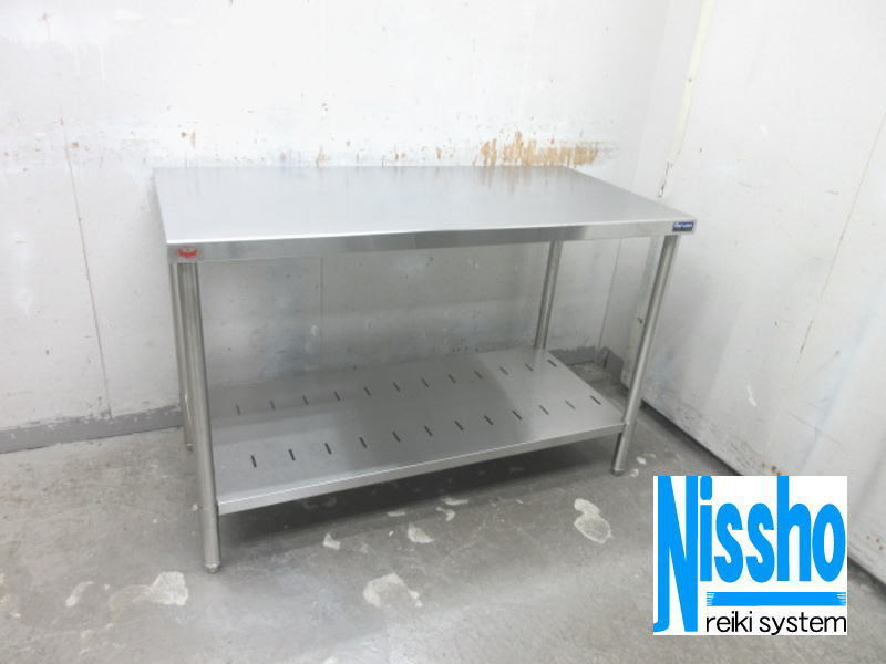 ■中古 ステンレス作業台・1200×600×785(mm)・厨房専門店!! (6b3012)