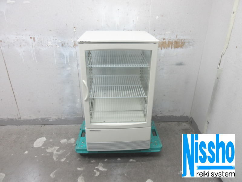 # Panasonic desk refrigeration showcase *SMR-CZ65F*19 year made *100V*W470×D463mm* used * kitchen speciality shop!!(4i315l)