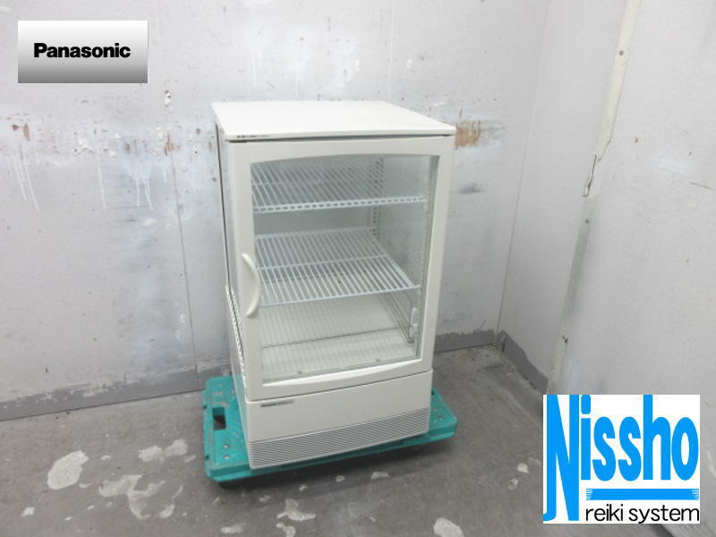 # Panasonic desk refrigeration showcase *SMR-CZ65F*19 year made *100V*W470×D463mm* used * kitchen speciality shop!!(4i315l)