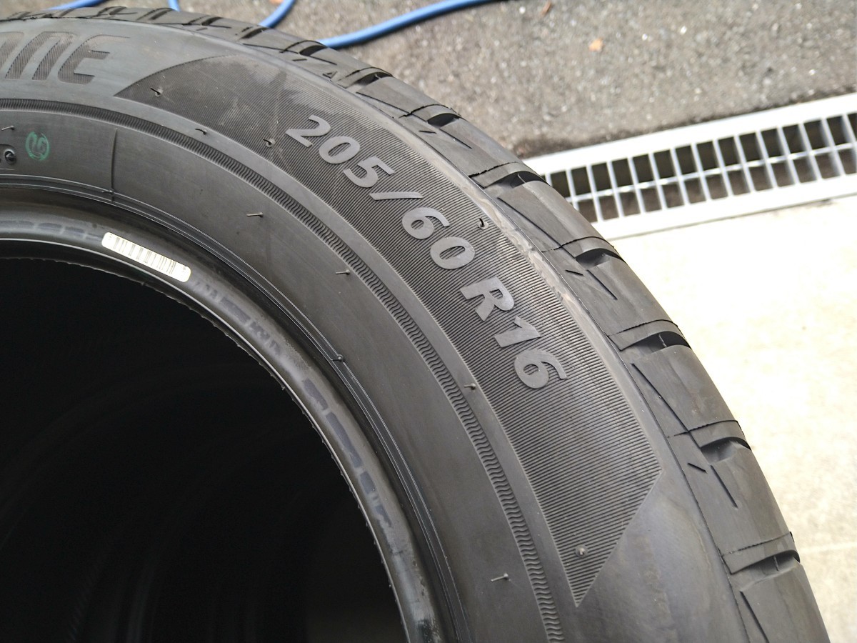 新品未使用 23年製造 プレイズ PX-RV2 205/60R16 4本セット ブリヂストン Playz BRIDGESTONE ノア ヴォクシー ミニバン プリウスα ルフト _画像2