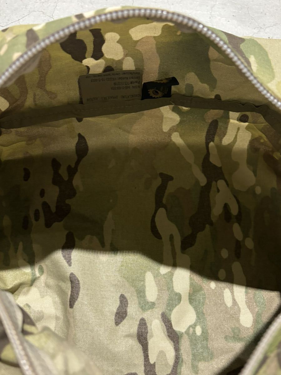 米軍 放出品 GRANITE TACTICAL GEAR ジップサック ユーティリティ ポーチ バッグ イン バッグ バックパックの画像7