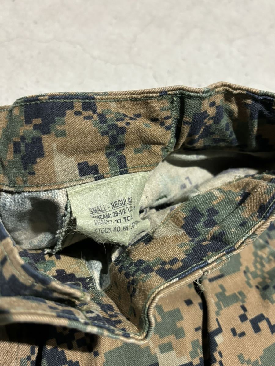 米軍 放出品 ウッドランド マーパット ショートパンツ カモフラ サイズ Sの画像4