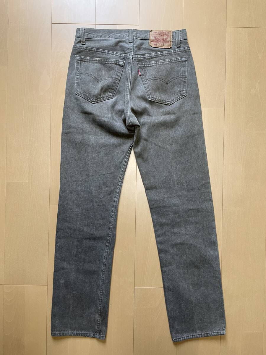 90s 先染め ブラウン USA製 501 黒 リーバイス ビンテージ デニム Levis 505 502 606 518 XX カツラギ BIGE 30s 40s 60s 70s ブラック_画像4