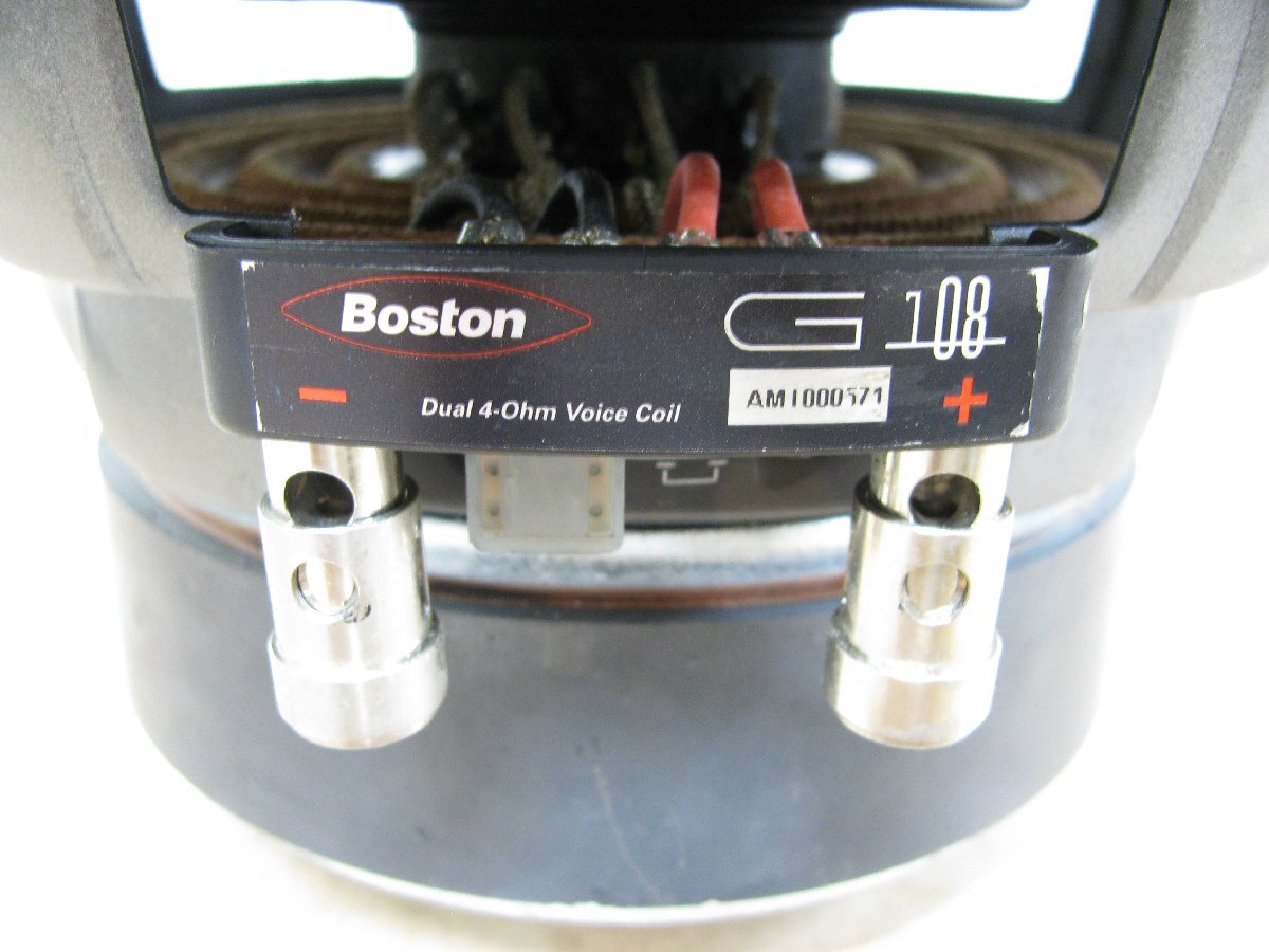 [107887-A]Boston(ボストン) 8インチ サブウーファー G1 定格入力200W 動作良好1円～の画像5