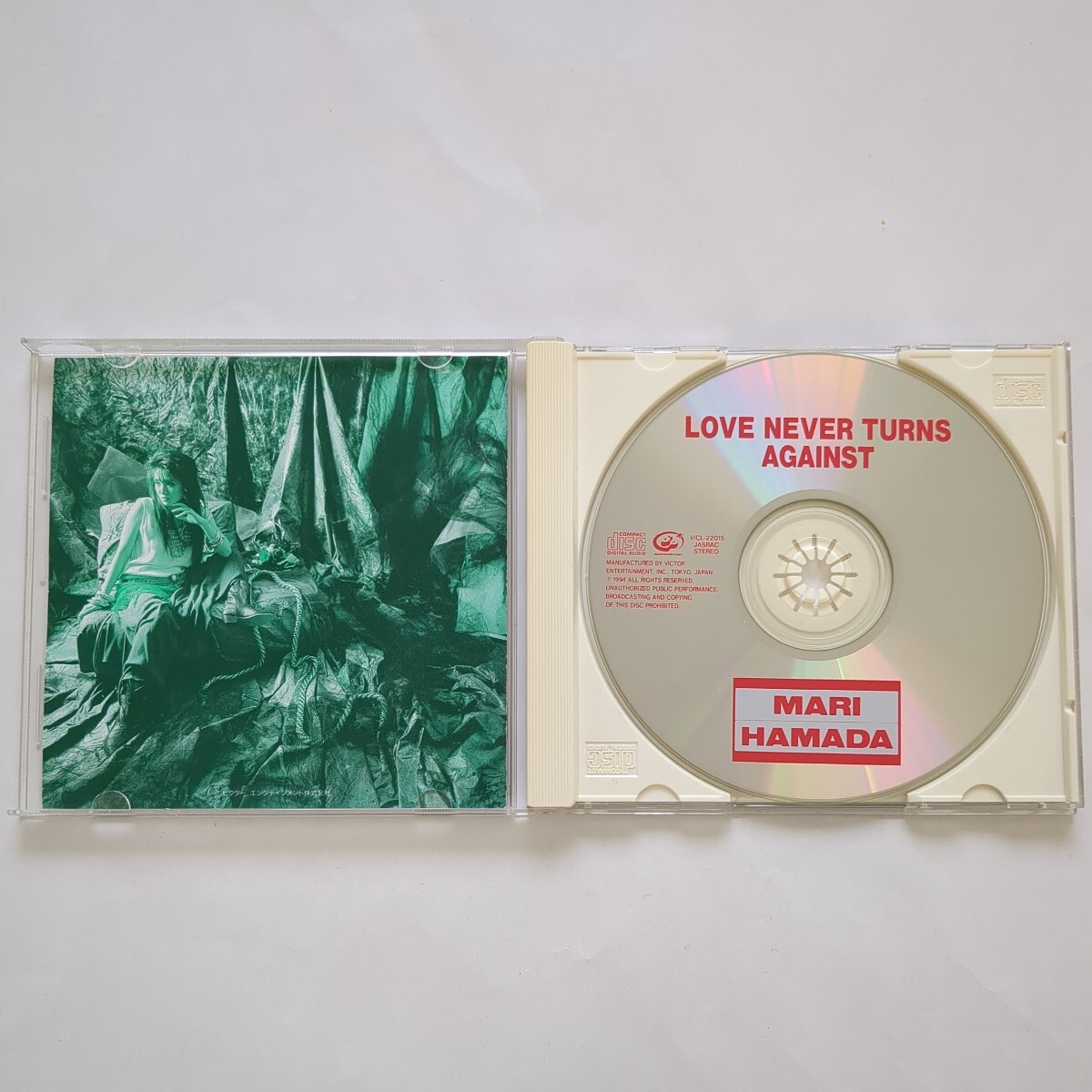 ★浜田麻里 アルバム LOVE NEVER TURNS AGAINST★ 中古CD ネコポス送料無料の画像2