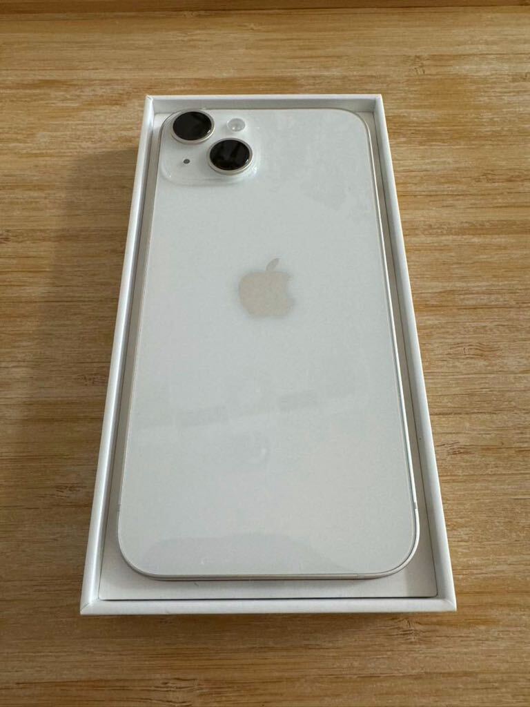 【美品】【1円〜】iPhone14 スターライト 128gbの画像1