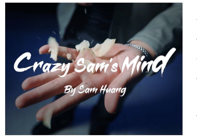 Crazy Sam's Mind(クレイジーサムズマインド） 手品 マジックの画像1
