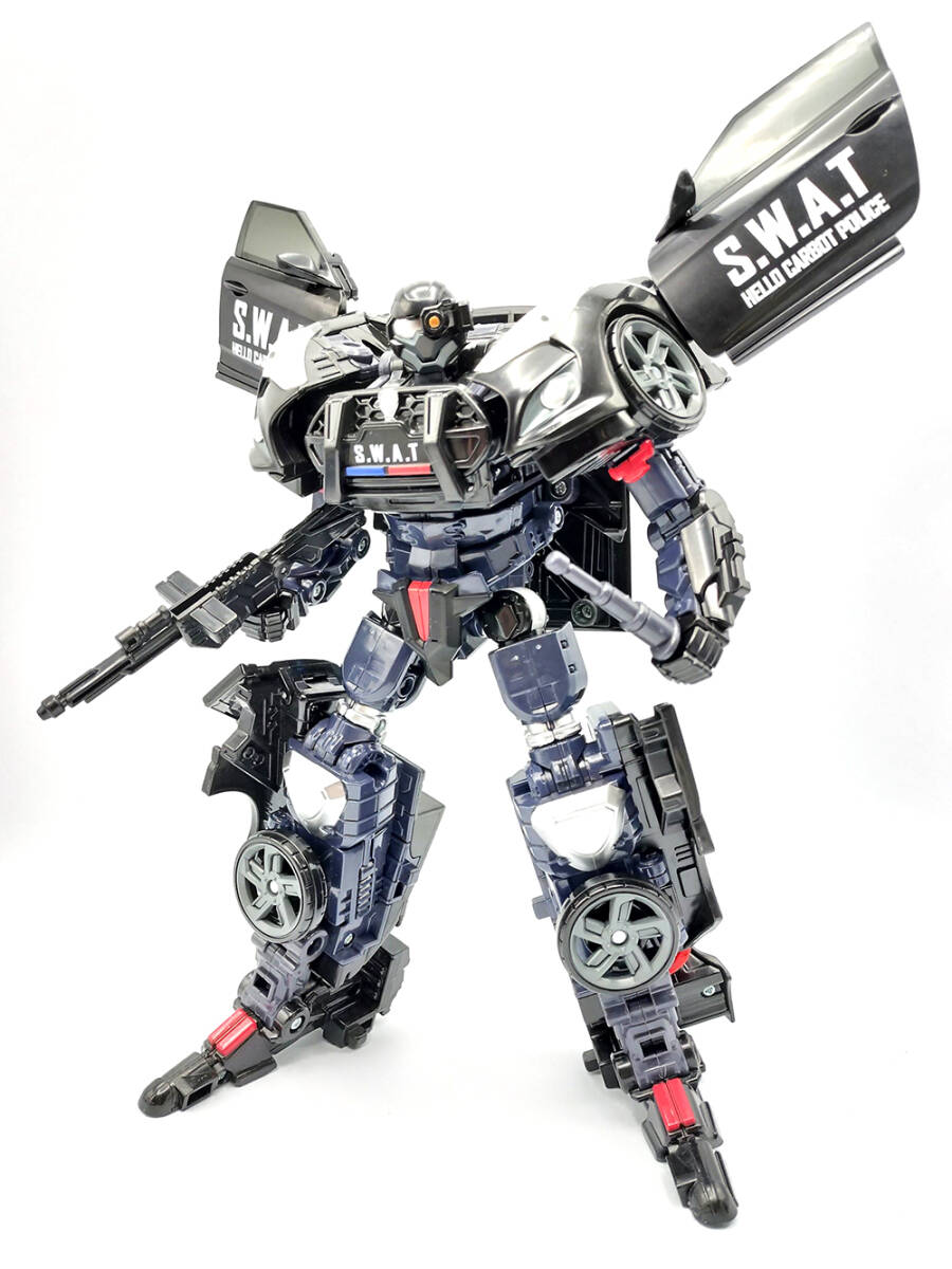 【送料無料】ハローカーボット Hello Carbot スカイ sky SWAT 中国版 (検) おもちゃ ロボット トランスフォーマー TF 勇者 戦隊の画像1